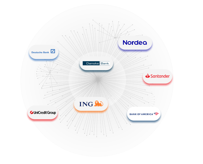 Global bank connections